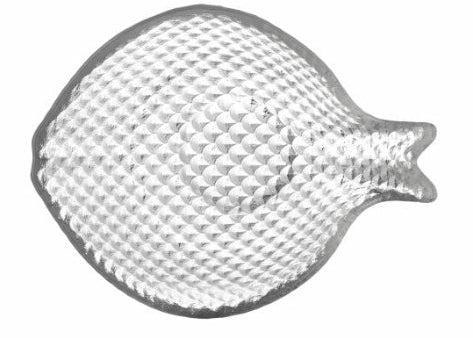 Clear fish bowl with different textured patterns