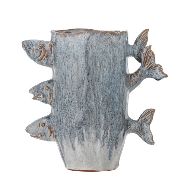 Quirky fish vase used for floral styling