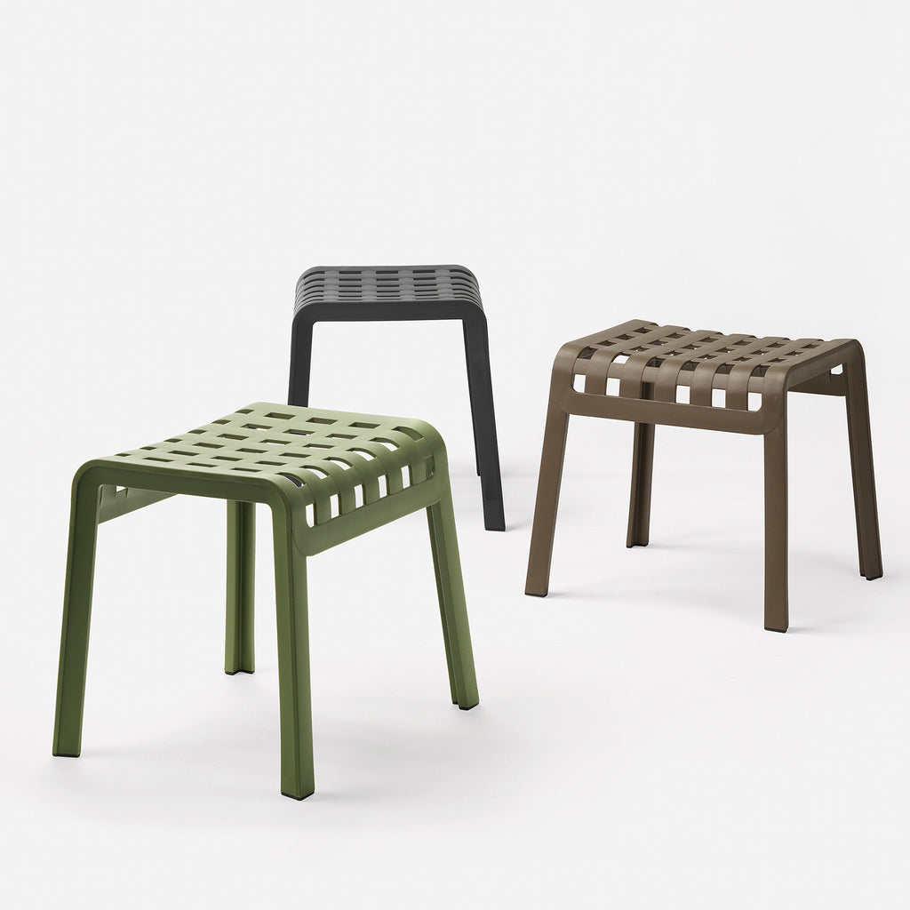 Stackable Footstools Folio Poggio Garden Footstool - Stackable & Lightweight – BF Home