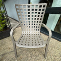 Nardi Garden Set - Folio Armchair, Seat Cushion & Head Cushion Tortora with Lino cushions