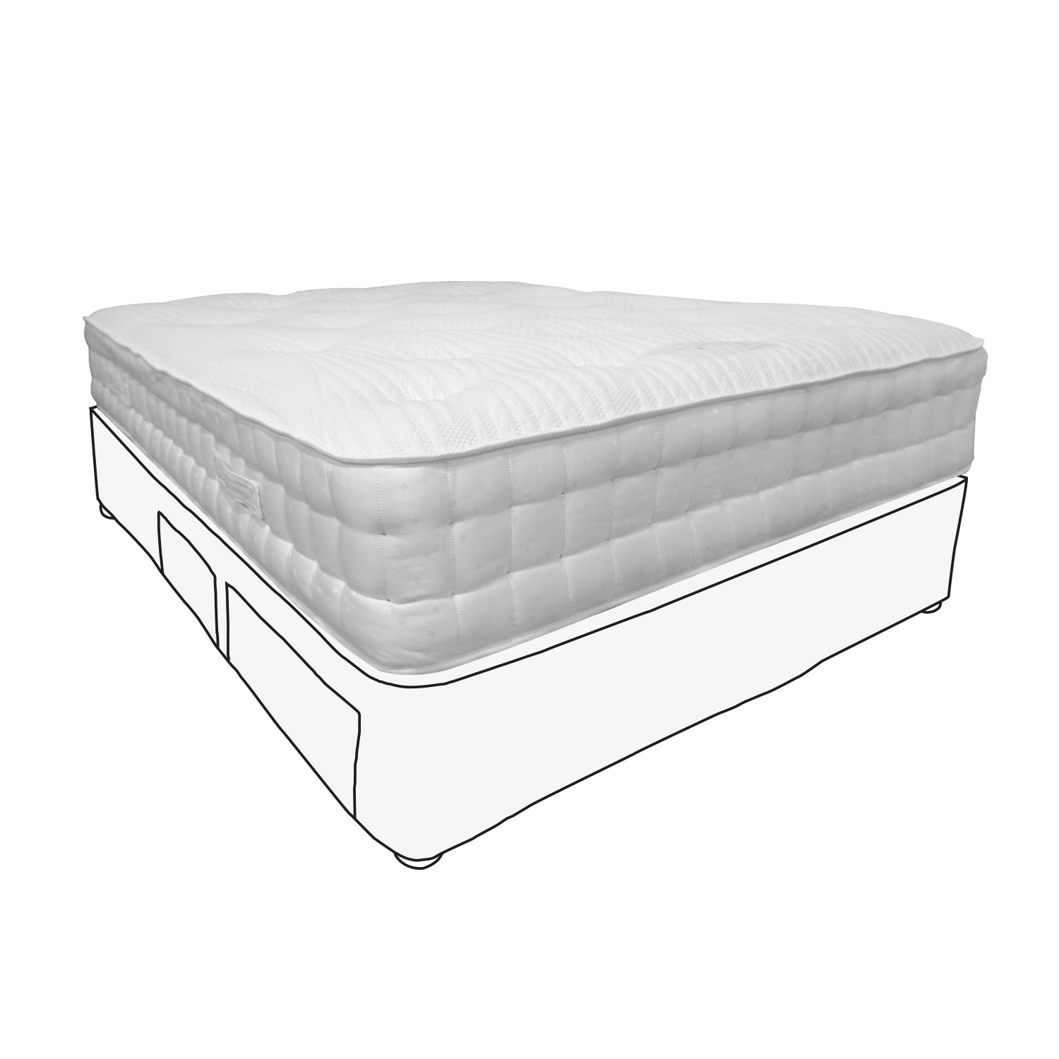 Super King - Mattress & Divan (Set Of 4 Drawers)