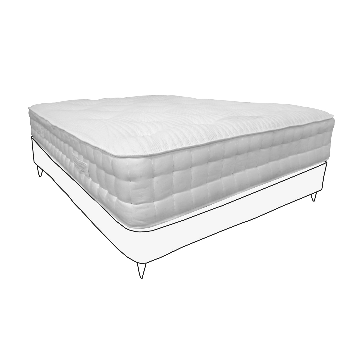Super King - Mattress & Floating Divan
