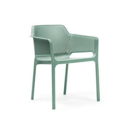 Net Garden Chair By Nardi - Set Of 6 - Turquoise