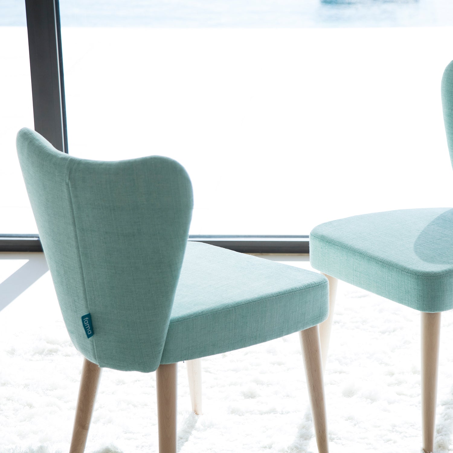 Unbeatable product knowledge when it comes to Fama sofas & chairs. Out team went to Spain to see how Fama products are made. Shop Our Fred & Ginger dining chairs now.