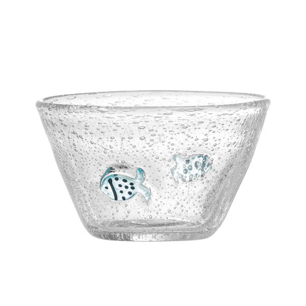 Contemporary fish bowl ideal for pasta, snacks, or beautifully plated dishes