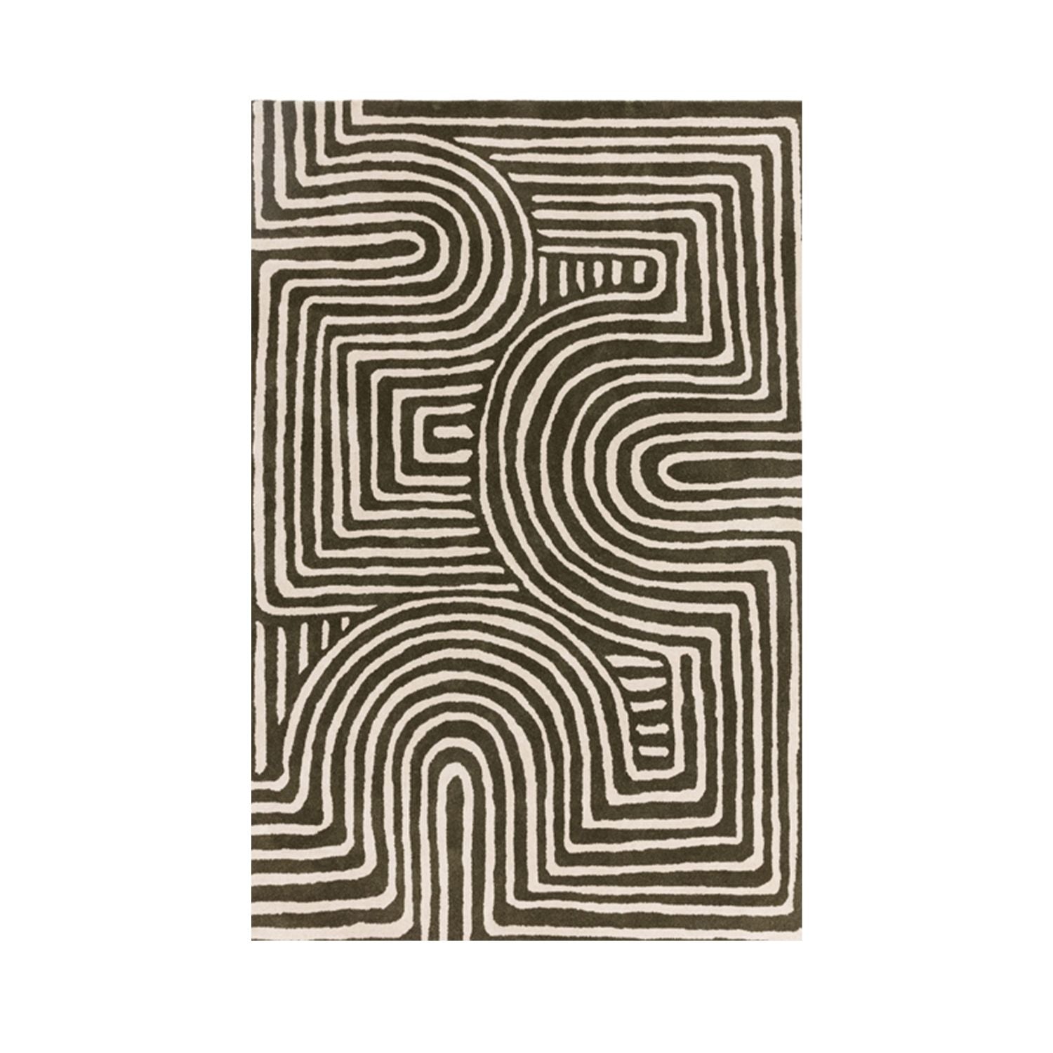 Reef Floor Rug - Curve Forest