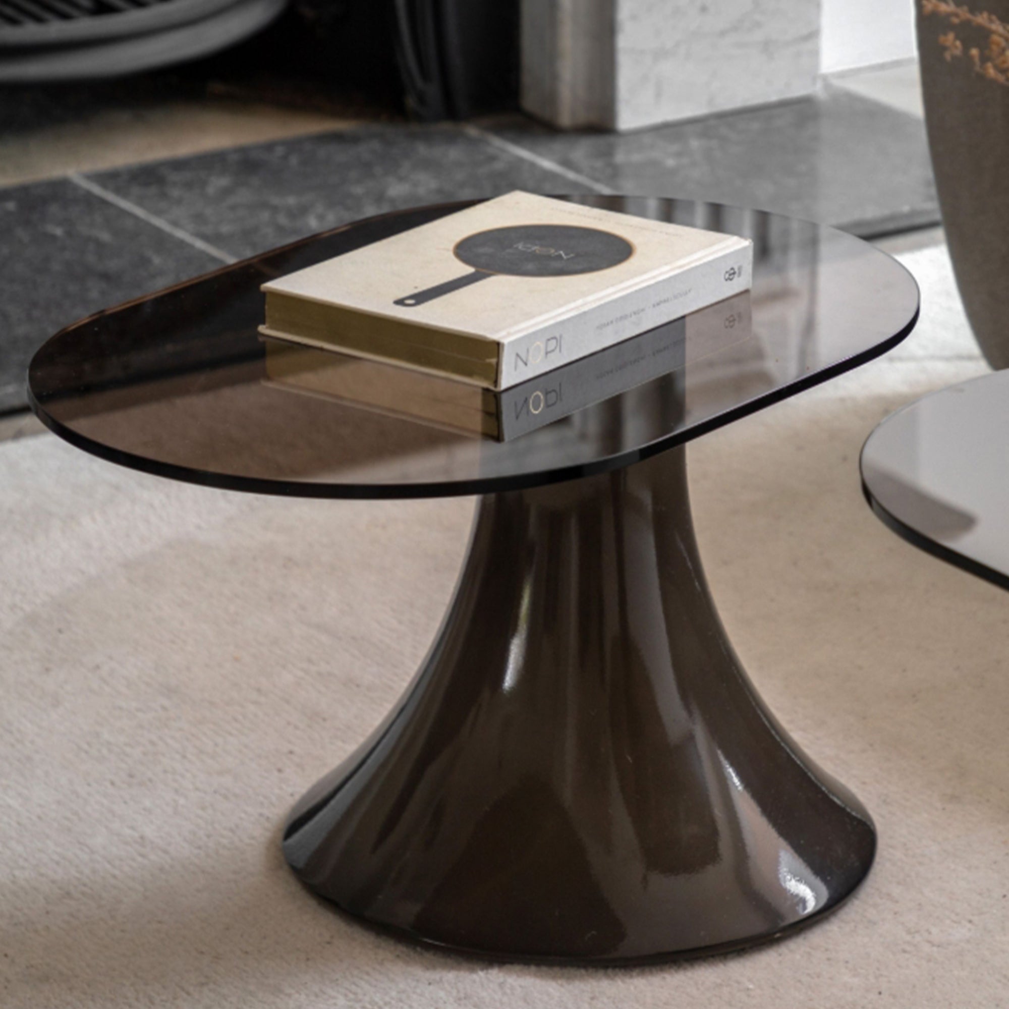 Large Compact Harlem Side Table with minimalist design