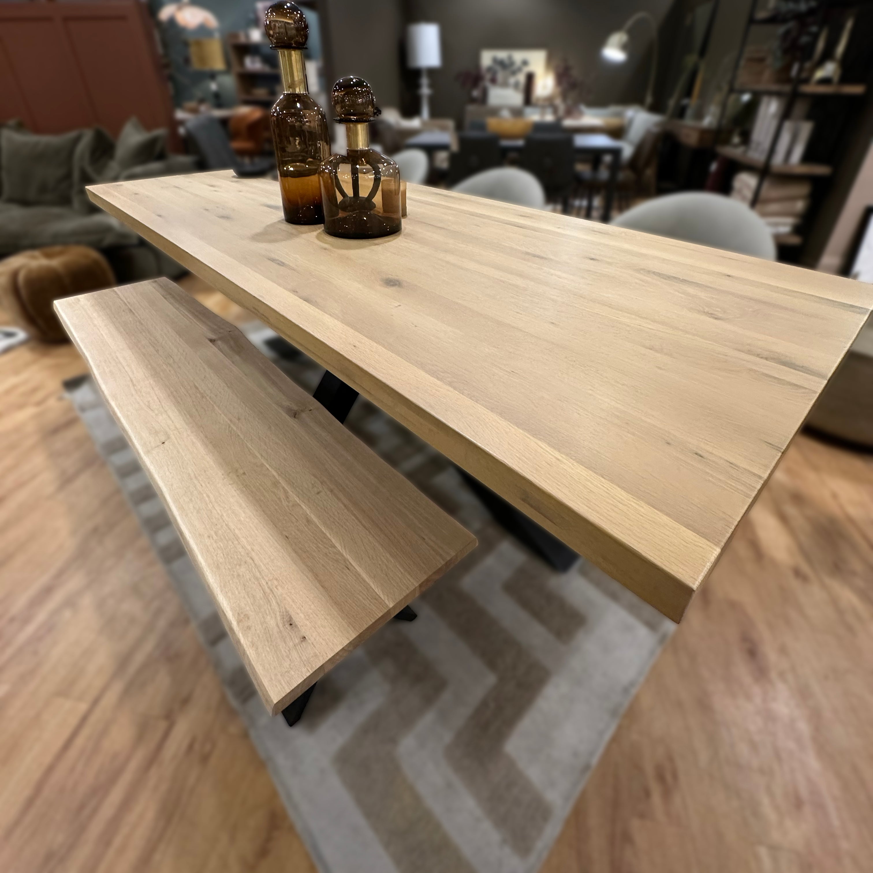 CLEARANCE - Honeybourne Dining Table - 240cm