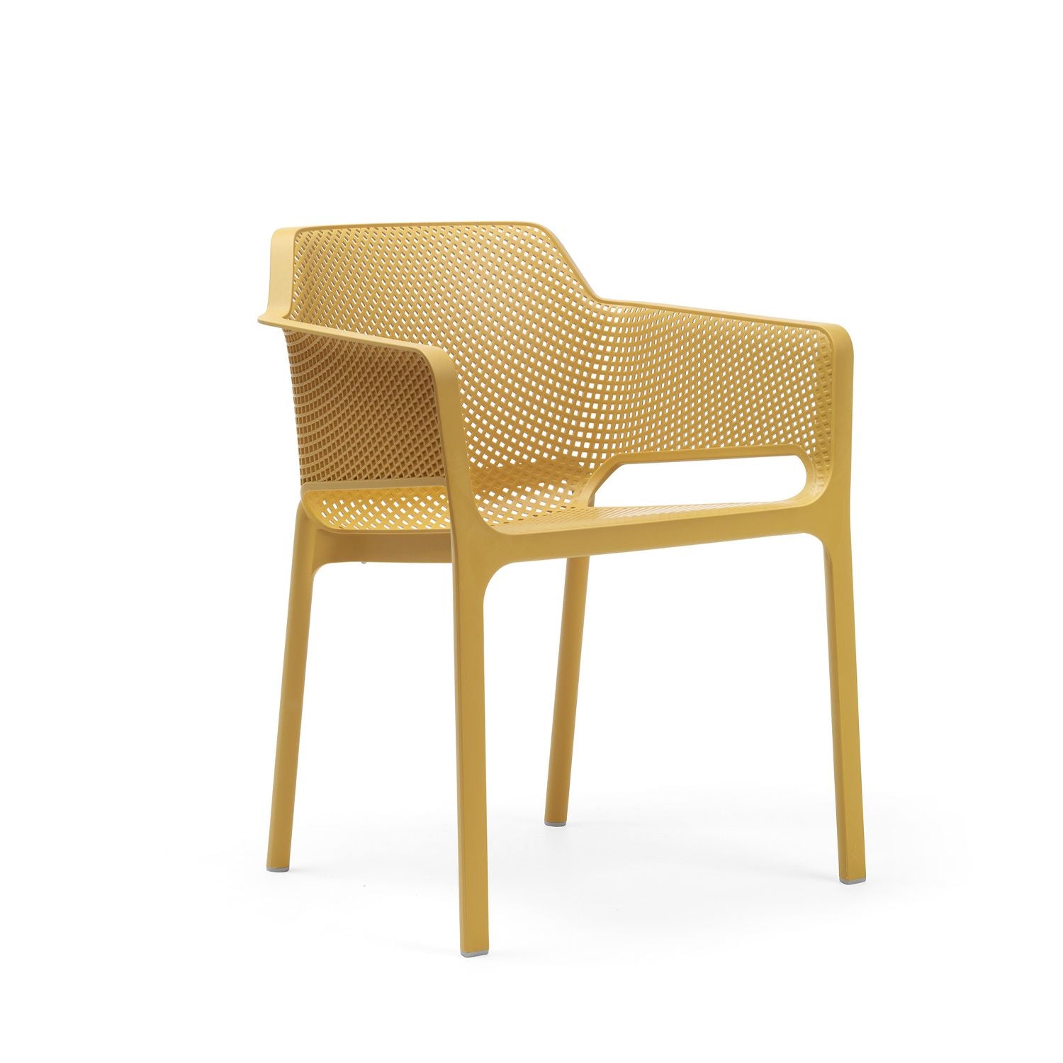 Net Garden Chair By Nardi - Set Of 6 - Mustard