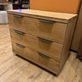 CLEARANCE - Elsworthy Oak Chest of Drawers - 3 Drawer