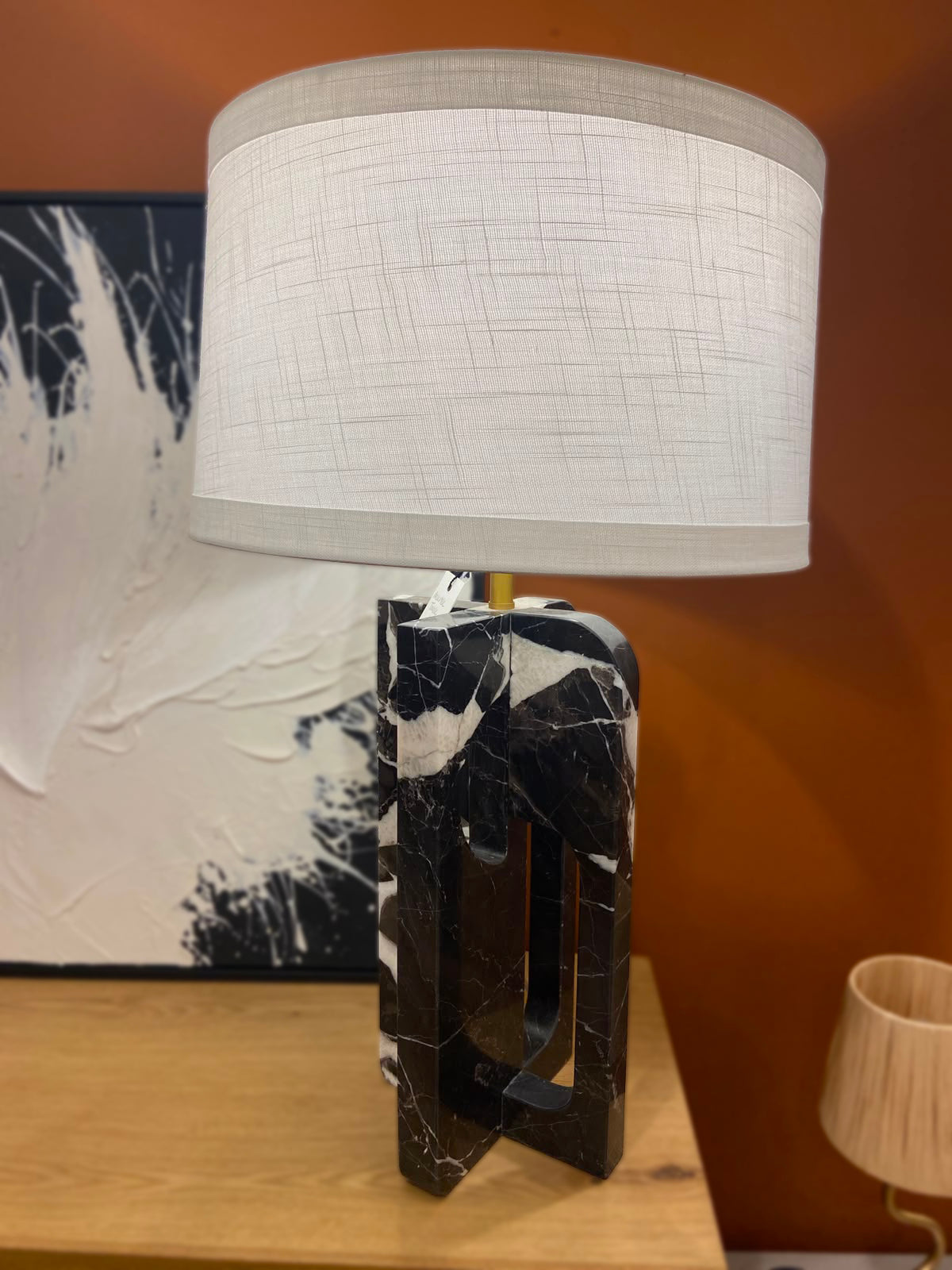 CLEARANCE - Marble Table Lamp