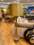 CLEARANCE - Urn Wooden Floor Lamp With Shade