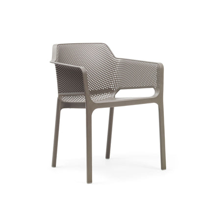 Net Garden Chair By Nardi - Set Of 6 - Taupe