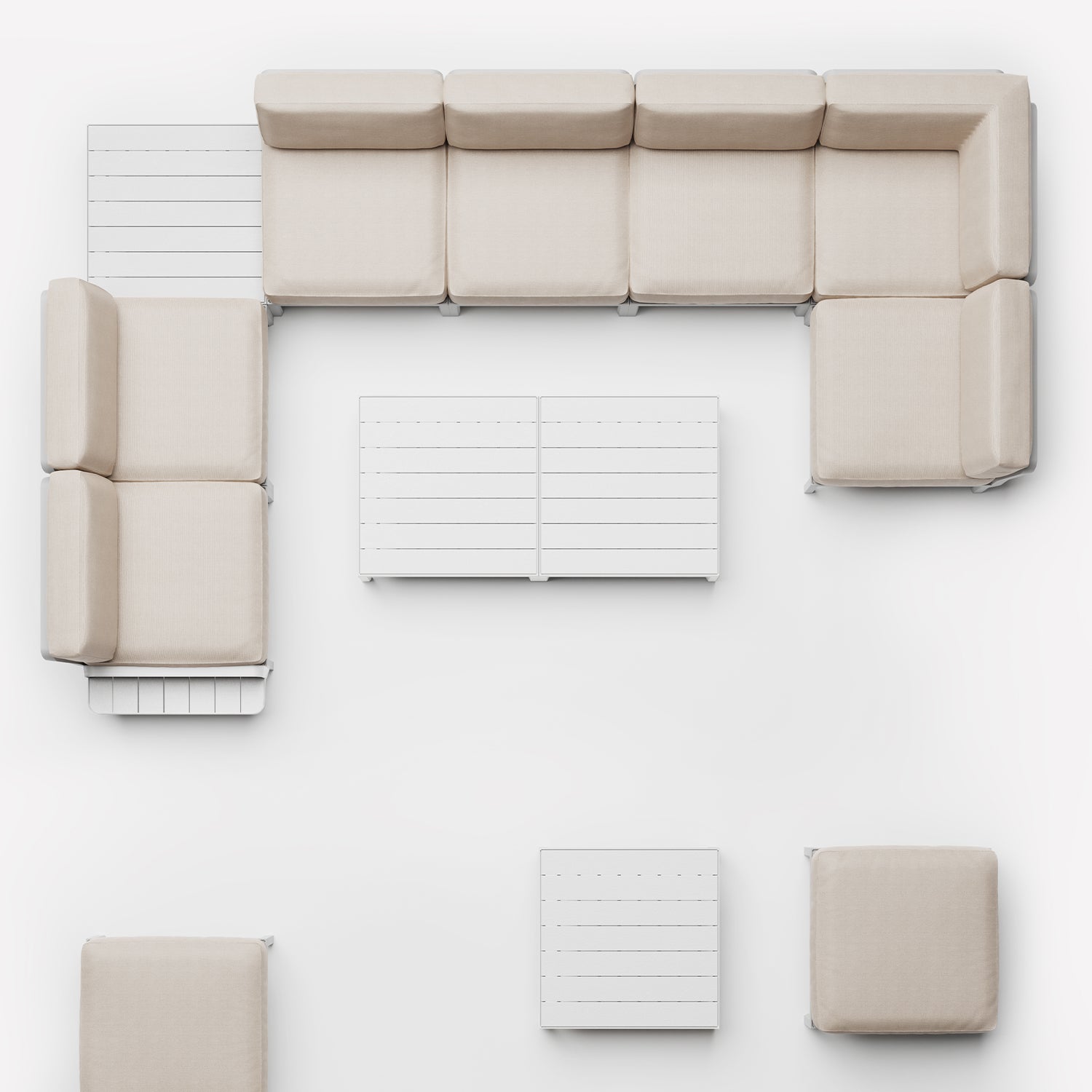 There's almost an infinite amount of ways you can style the Maximo collection by Nardi Outdoor. Shop the Tavolino coffee table online.