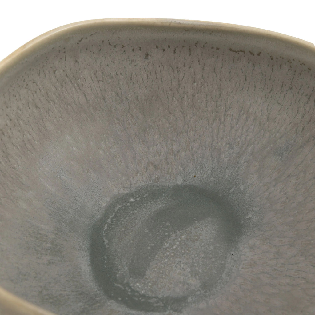 Stone pebble glaze bowl made for everyday dining