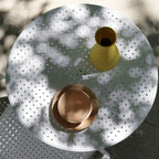 Love your morning coffee outside? The Step table is a great place to enjoy your latte or Americano!