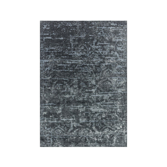 Zehraya Floor Rug - Charcoal Abstract