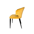 Pearl Dining Chair, Set Of 2 - Mustard Yellow