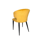 Pearl Dining Chair, Set Of 2 - Mustard Yellow