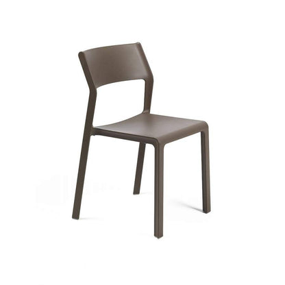 Trill Armless Chair By Nardi - Set of 6 - Tobacco