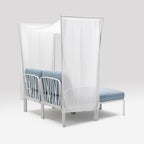 The Komodo Ombra will give you a certain amount of shade from the sun. Make sure you always behave responsibly, wear sunscreen outdoors and cover up.