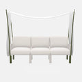 Komodo Ombra 3 sofa with canopy. choose a base colour finish.