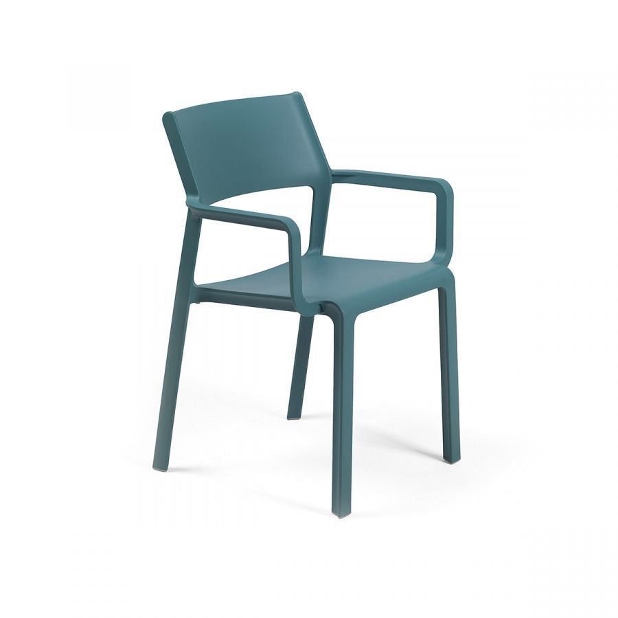 Trill Armchair By Nardi - Set of 6 - Teal