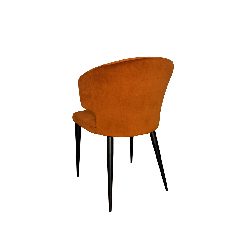 Pearl Dining Chair, Set Of 2 - Burnt Orange