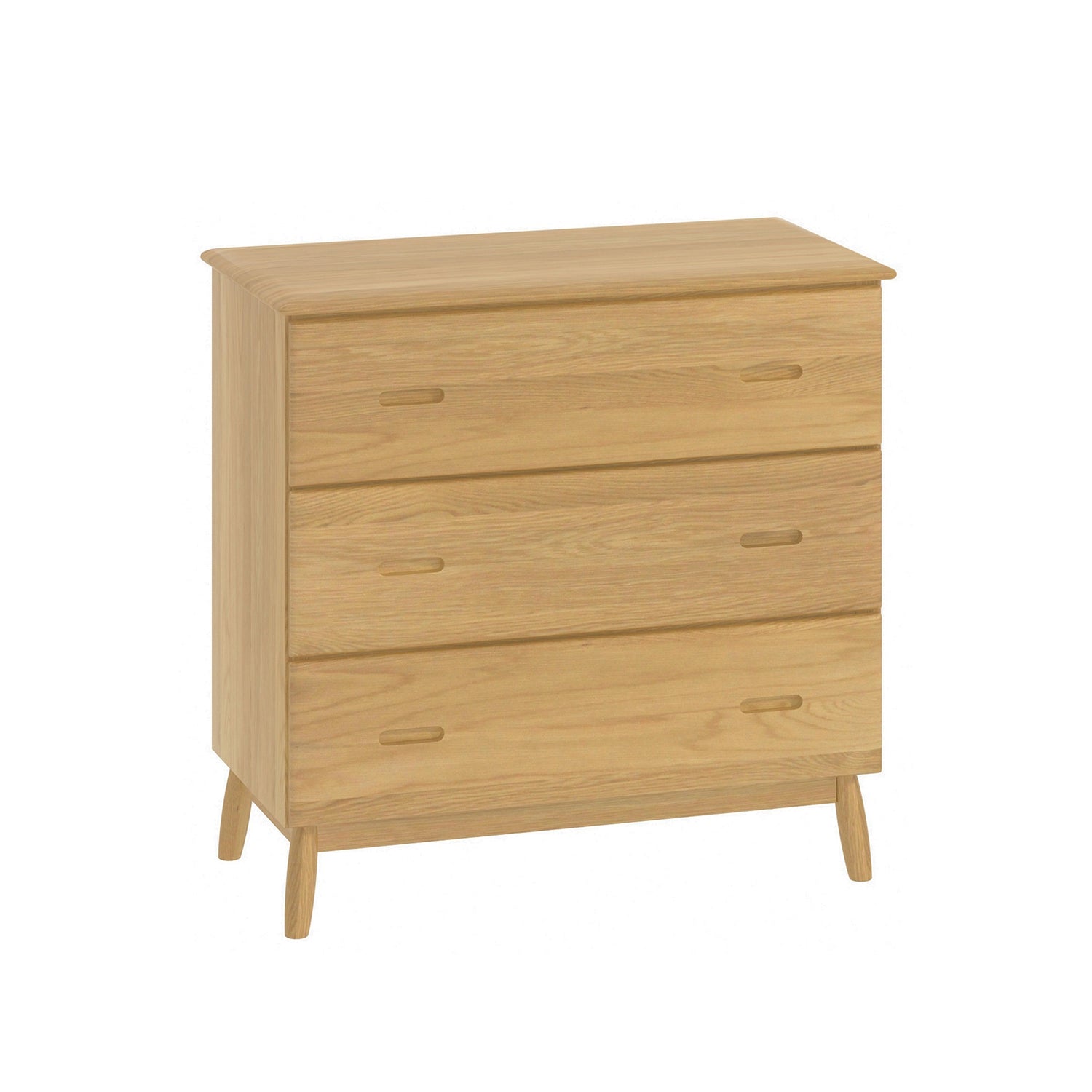 Stockholm Oak - 3 Drawer Chest