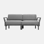 Maximo 2 Seater Sofa By Nardi - Grey & Lava Sunbrella