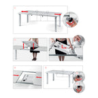 Libeccio Extending Garden Table By Nardi