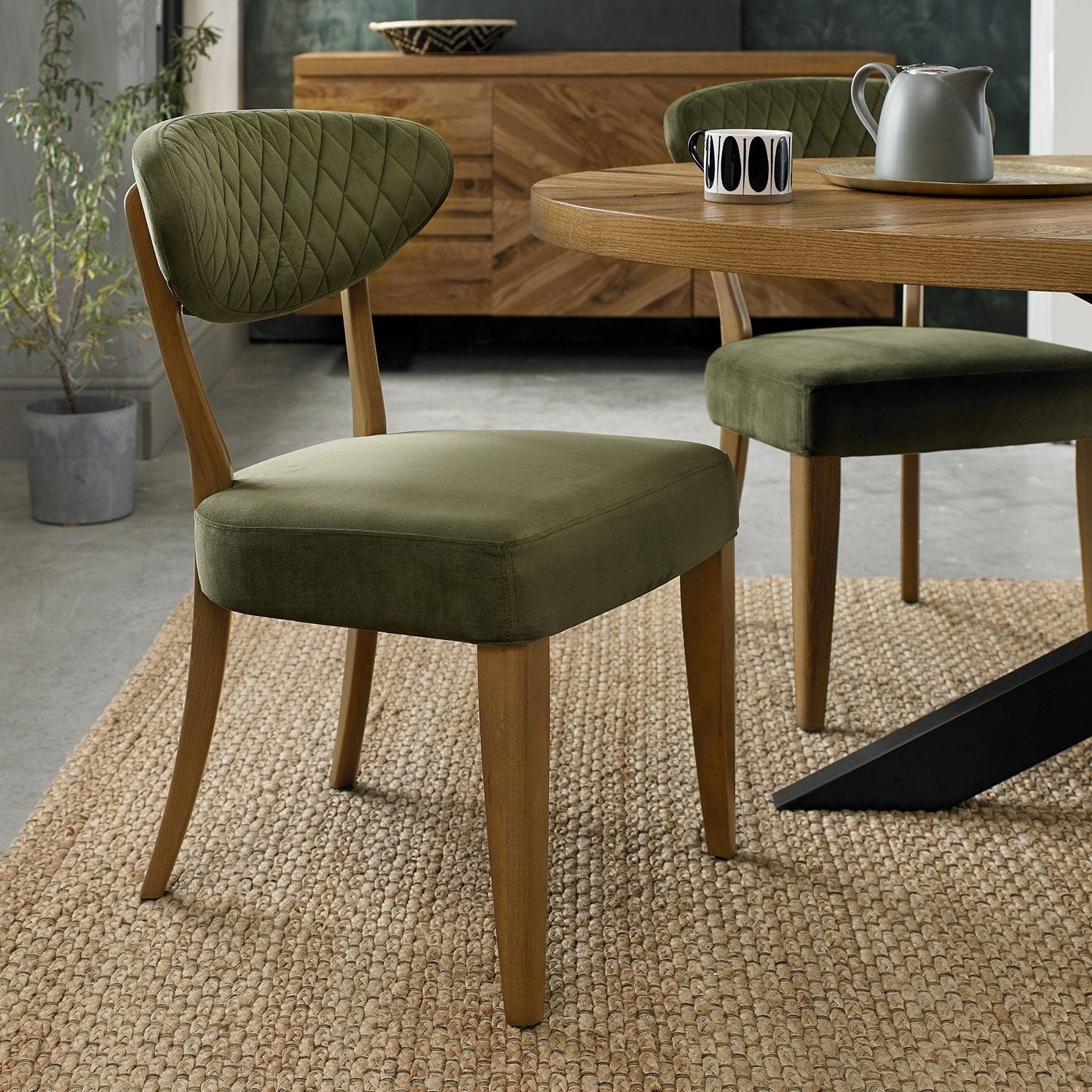  Chair - Cedar Velvet