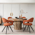 Widcombe Hill - 135/185cm Round Extending Dining Table