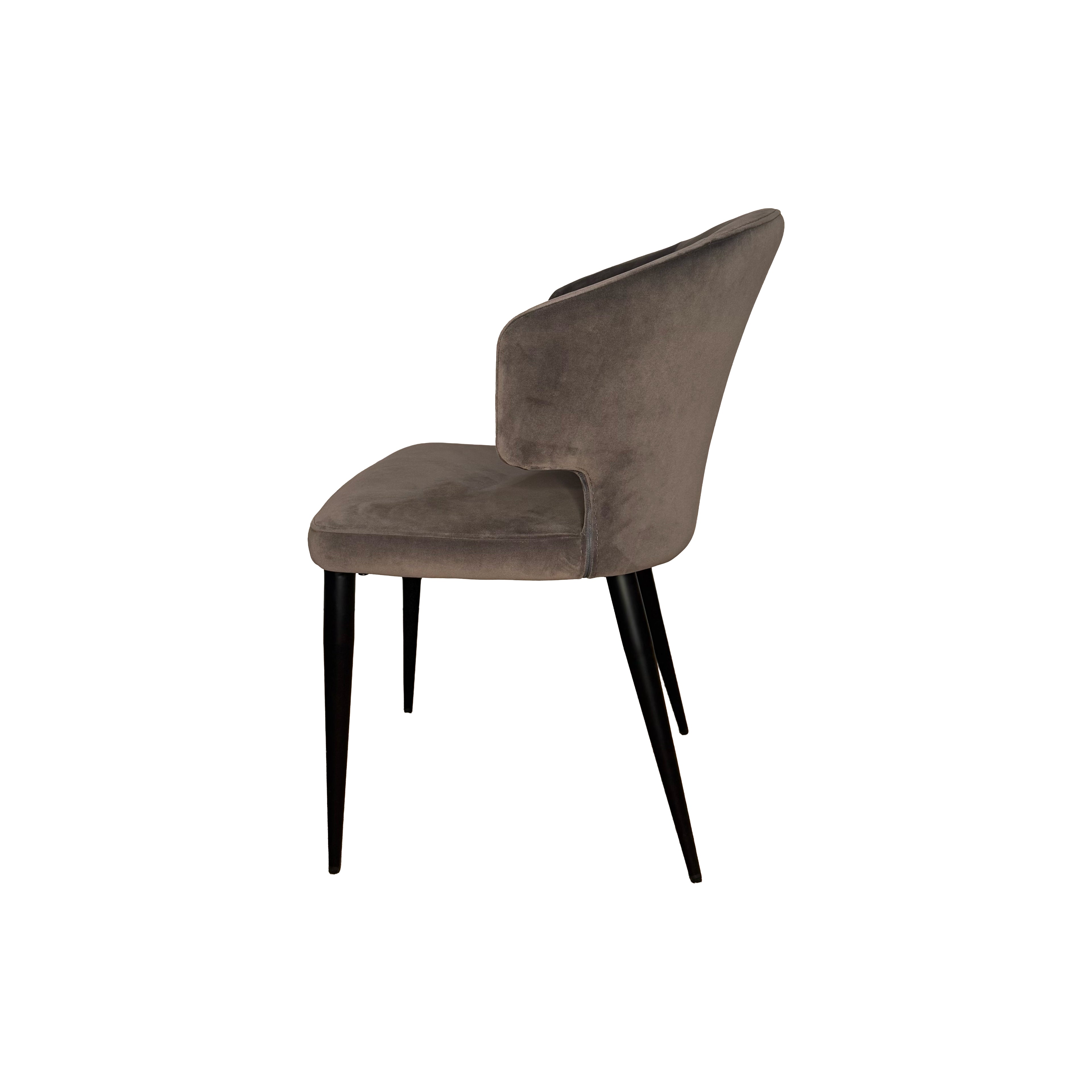 Pearl Dining Chair, Set Of 2 - Dark Grey