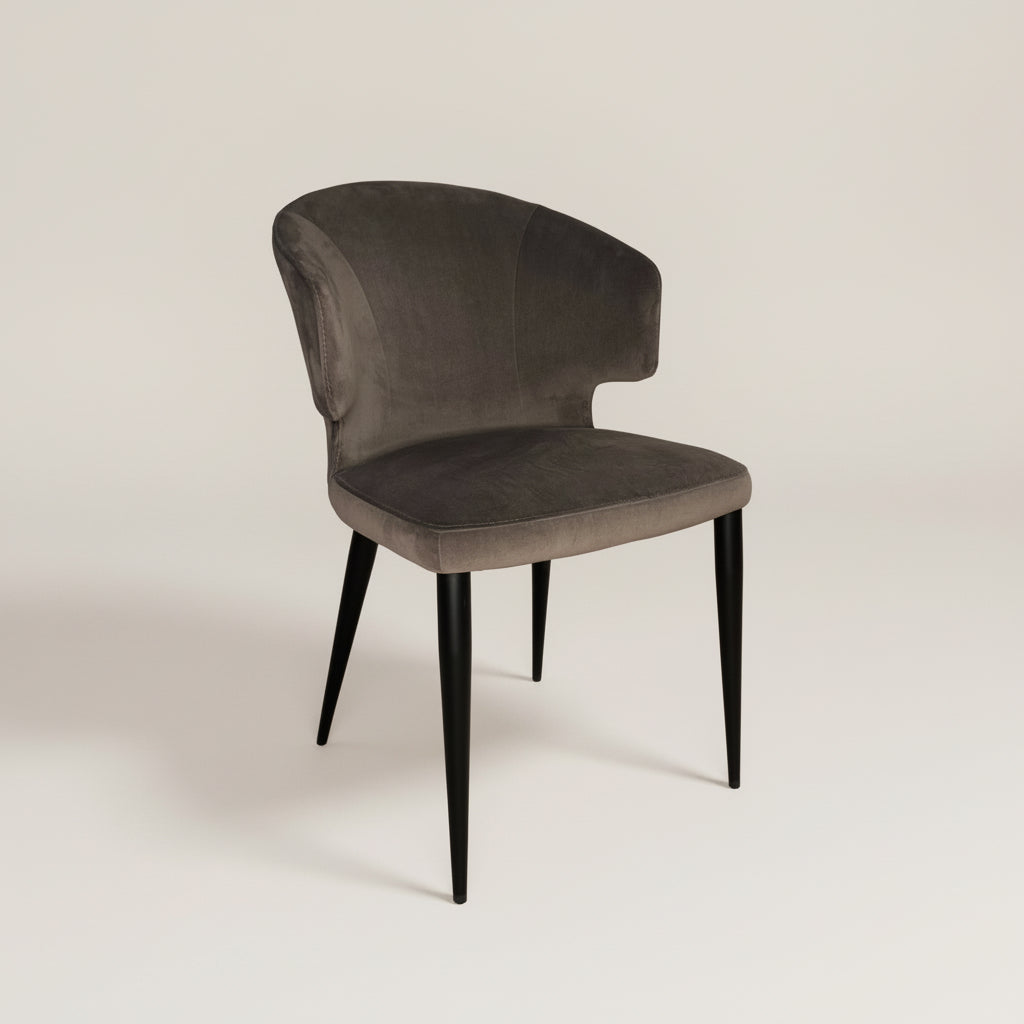 Pearl Dining Chair, Set Of 2 - Dark Grey