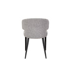 Belle Dining Chair - Grey Boucle
