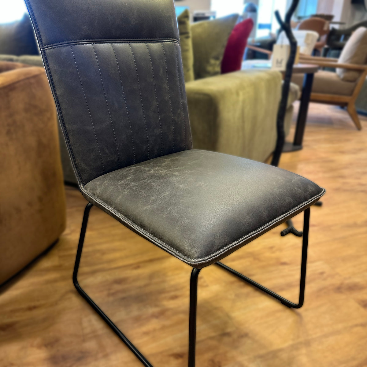 CLEARANCE - Mac Dining Chair, Set Of 2 - Grey