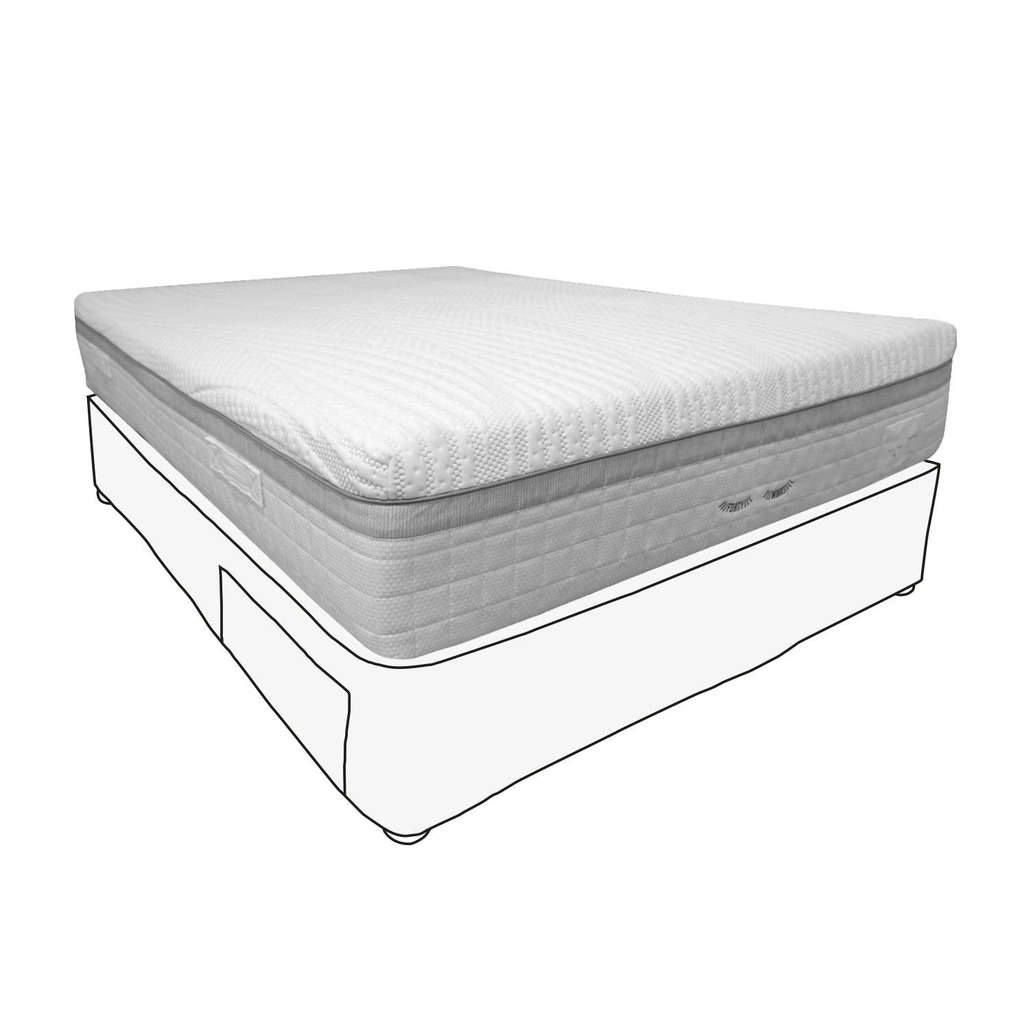 Super King - Mattress & Divan With Drawers