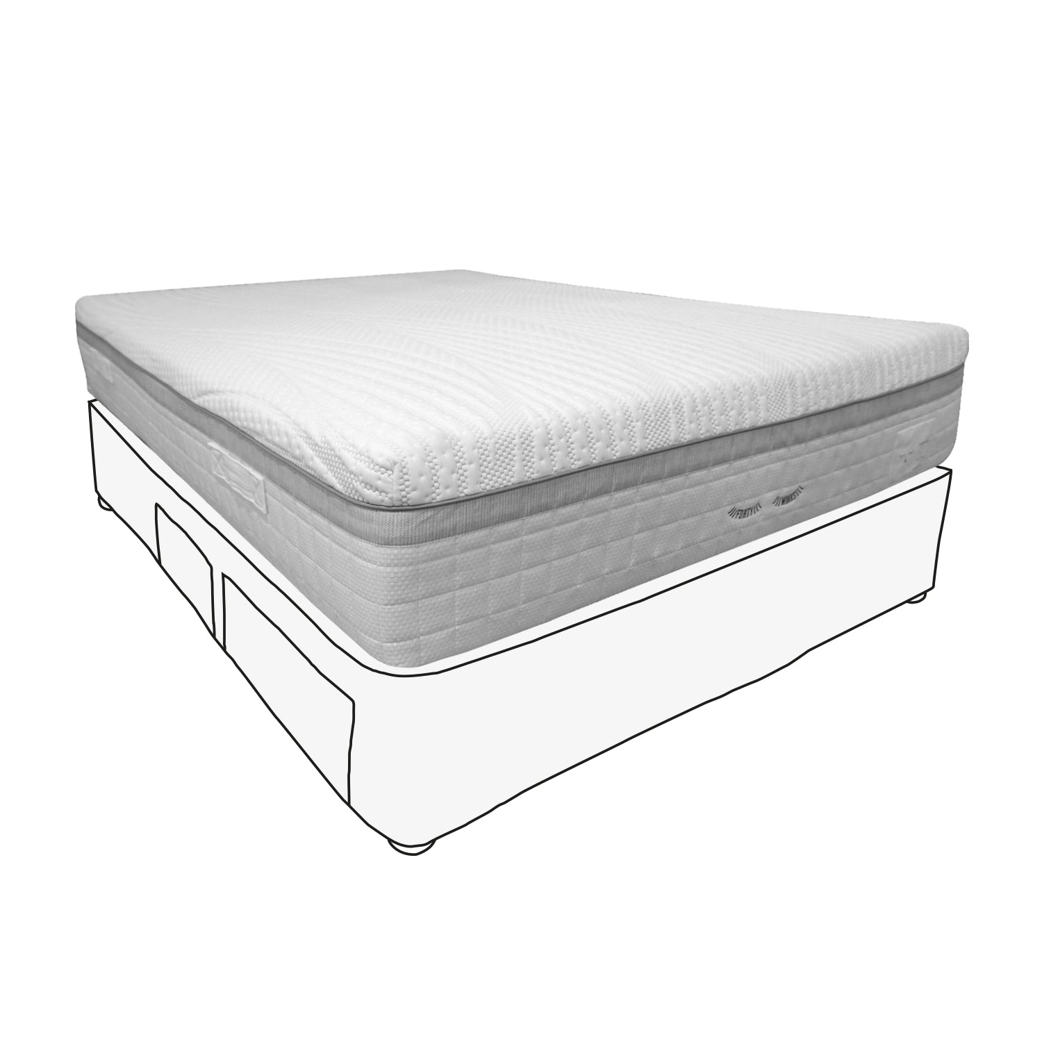 Super King - Mattress & Divan (Set Of 4 Drawers)
