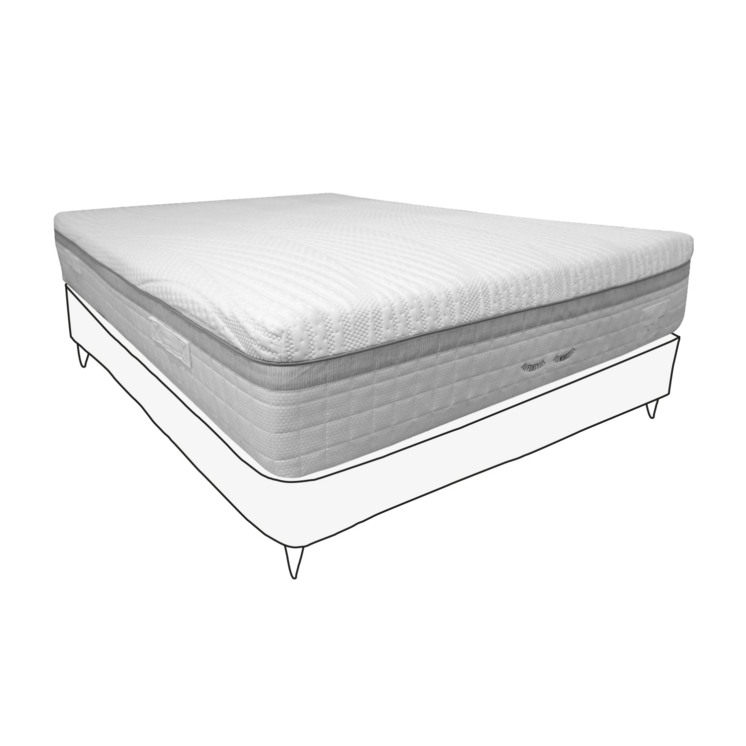 Super King - Mattress & Floating Divan
