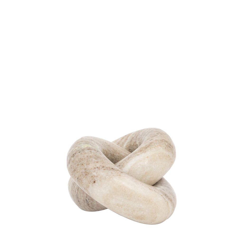 Marble knot sculpture, sandstone