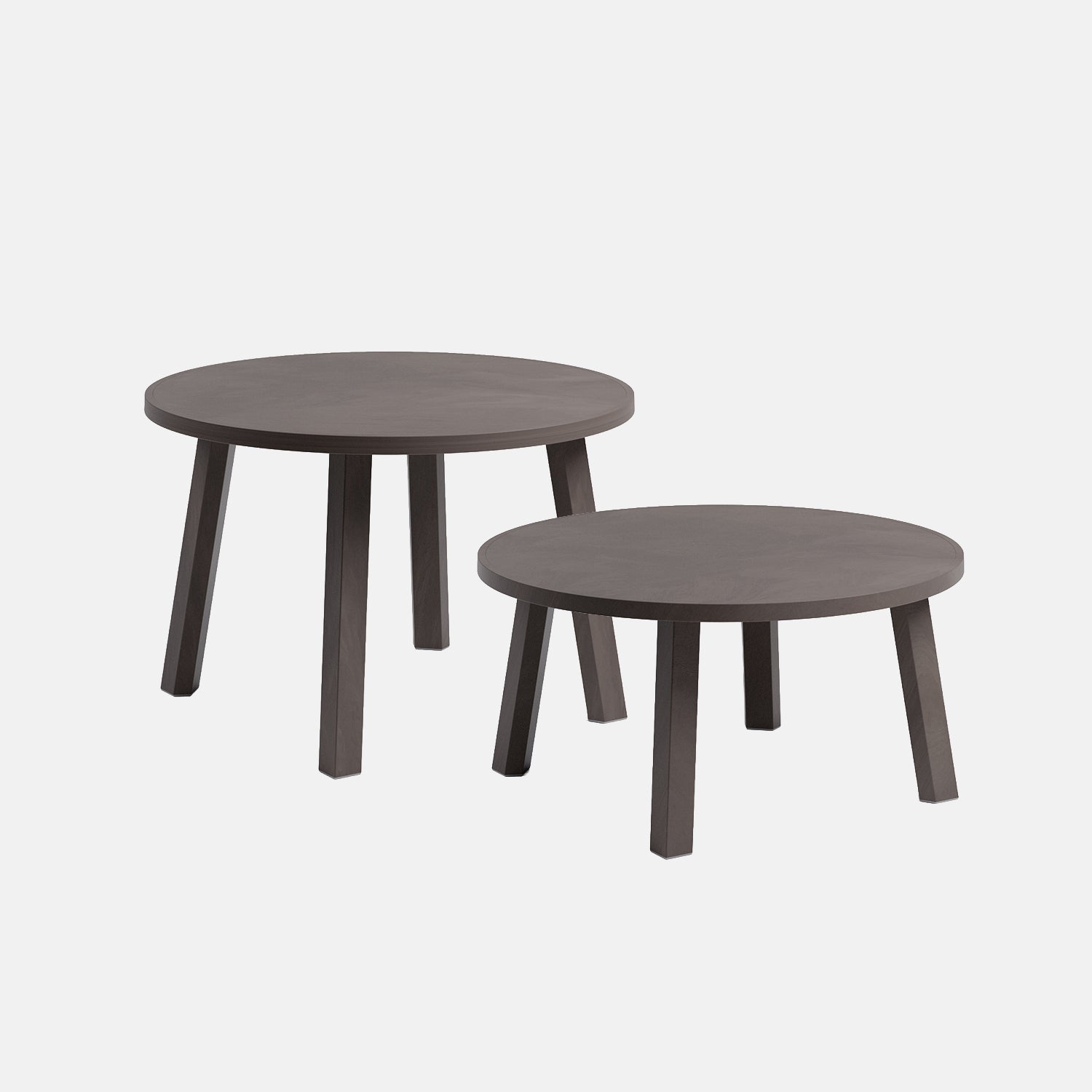 Set of 2 Maxi and mini Tavolino tables By Nardi Outdoor