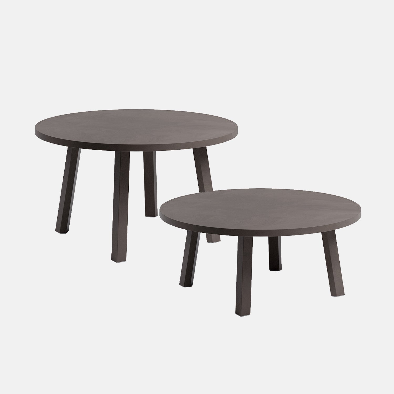 Tobacco Maximo 70cm wide coffee table package on a white background.