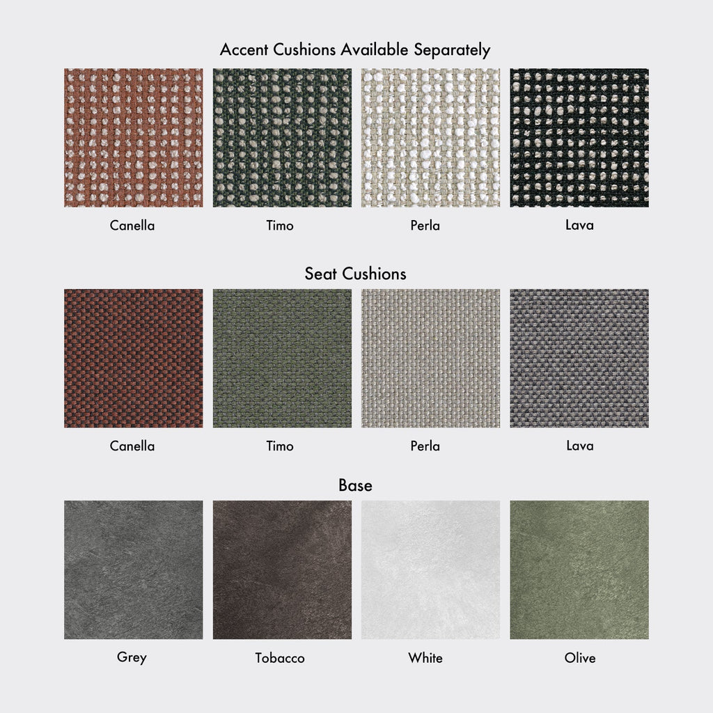 Maximo Base Colours & Fabrics