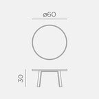 Maximo Tavolino 60 - Mini Table