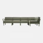 Maximo 5 Modular Sofa By Nardi Outdoor - Olive