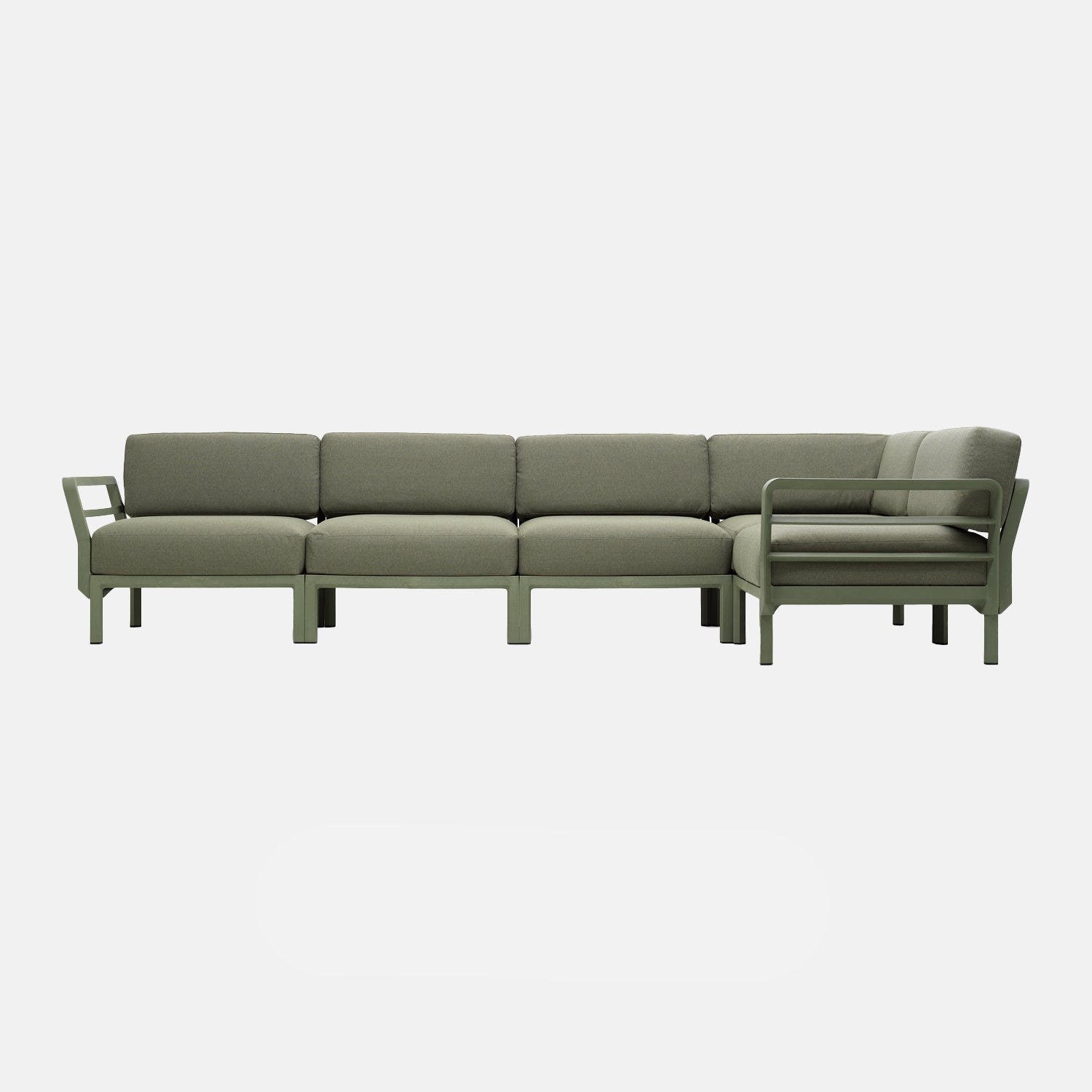 Maximo 5 Modular Sofa By Nardi Outdoor - Olive