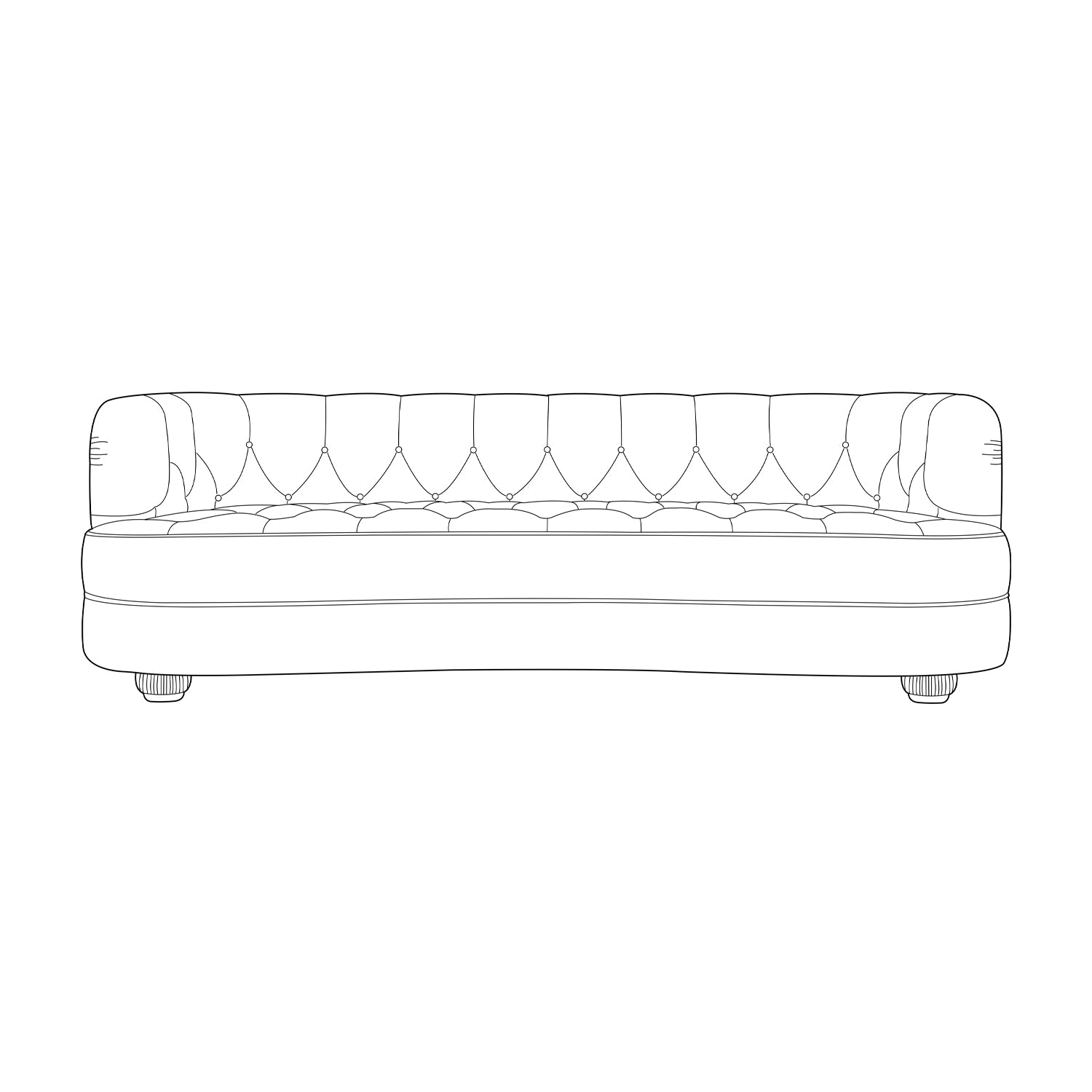 Croissant - Midi Sofa