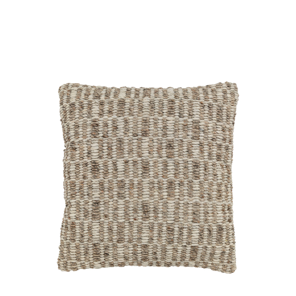 Square cushion designed for modern sofas, beds, and cosy interiors.