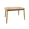 Stockholm Oak Small Dining Table - Extending